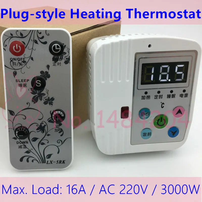 High Power Digital Thermostat for Electrical Heater Floor Heating