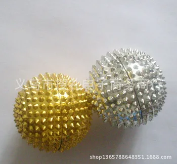 

by ems or dhl 200pairs 2pcs/pair Hot Selling Magnetic Hand Acupuncture Ball Needle Massage 32 mm