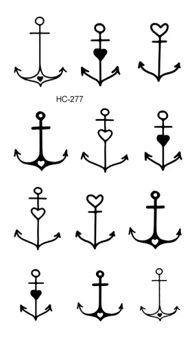 Rocooart, HC-265-285, боди-арт, черно-белый Рисунок, маленький элемент, палец, маленькая переводная вода, временная вспышка, поддельные татуировки, наклейка