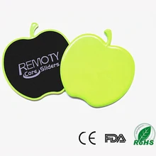 Яблока Тип скользящие диски слайдер фитнес диск Упражнение подвижная пластина для йоги Тренажерный зал брюшной сердечник тренировочное оборудование