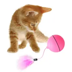 Мяч для зарядки домашних животных, игрушки для кошек, котенок, автоматические игрушки для упражнений, товары для кошек