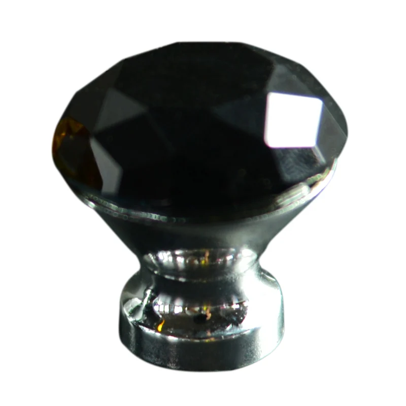 

8 Pcs Diamond Crystal Glass Door Knob Drawer Kitchen Cupboard Cabinet Furniture Handle Home Supplies TN99