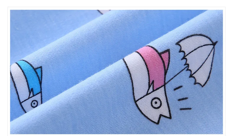 Детские пижамные комплекты милые пижамы для девочек с рисунком маленькой рыбки, одежда для сна Детская домашняя одежда хлопок, высокое качество