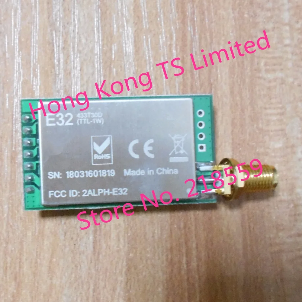 

E32-433T30D E32-TTL-1W 7500m 1W SX1278 SX1276 LoRa 433MHz long range 7500m RF transceiver module 433M LORA E32-TTL-1W
