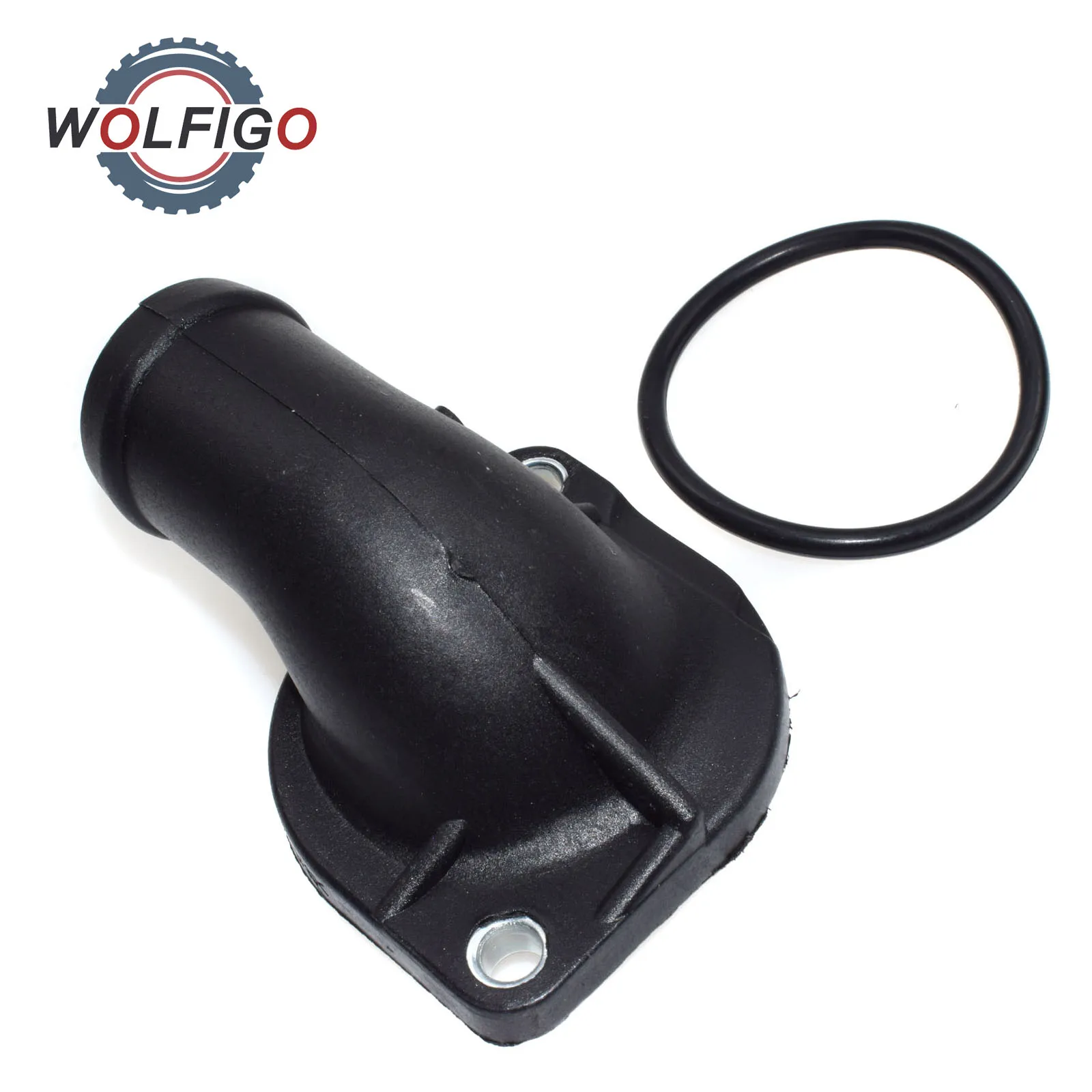 Корпус термостата WOLFIGO с уплотнением для Audi 80 90 A2 A3 VW Beetle Golf Jetta Passat сиденье Ford Skoda
