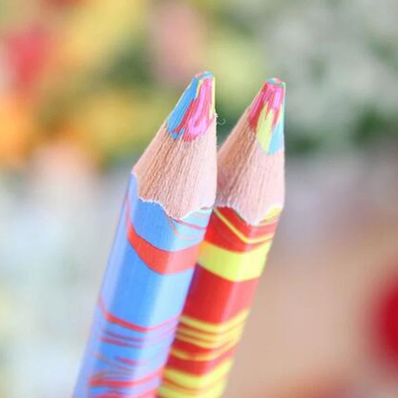 Fashion 5 Pieces Colored Pencils Kid Wooden Kids Writing Standard