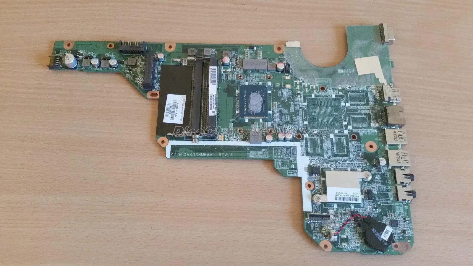 Материнская плата для ноутбука hp G4 G6 G7 2000 710873 501 DAR33HMB6A0 HM76 i3 3110M cpu со встроенной