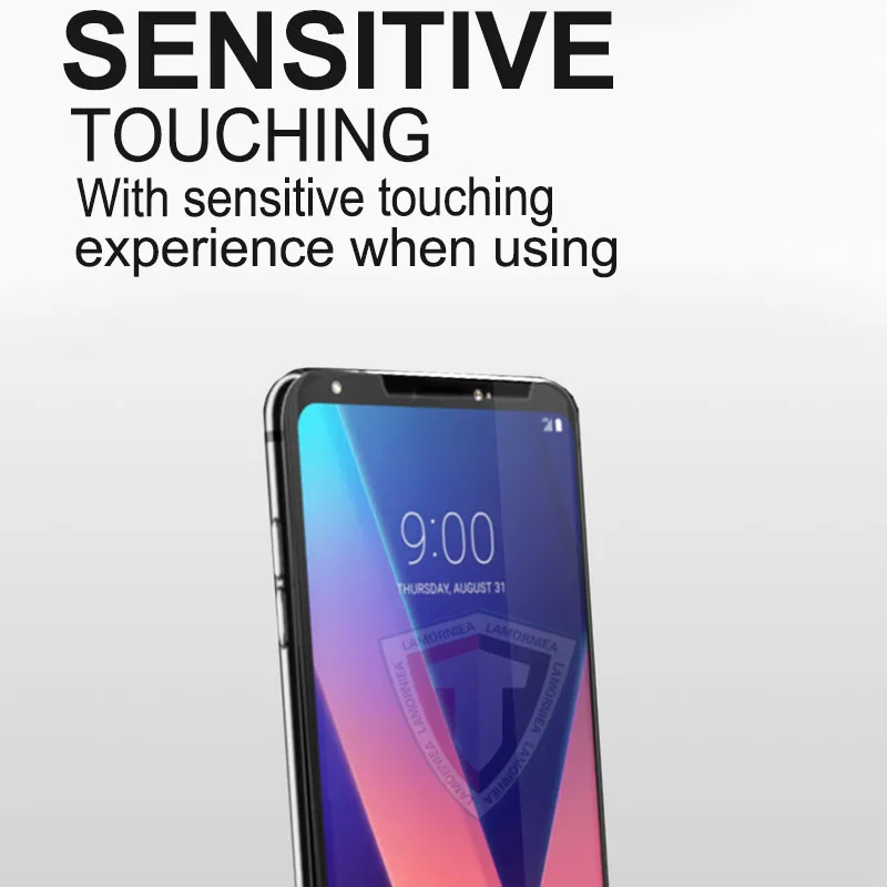 Жидкий УФ клей Lamorniea закаленное стекло для LG V30 v40 v50 полное покрытие экран Protctor G7