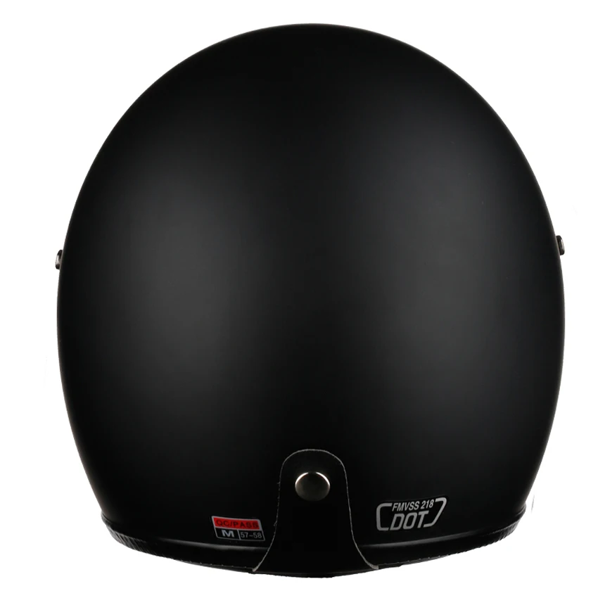Винтажный мотоциклетный шлем для мотокросса Ретро Кафе Racer Vespa открытое лицо kask