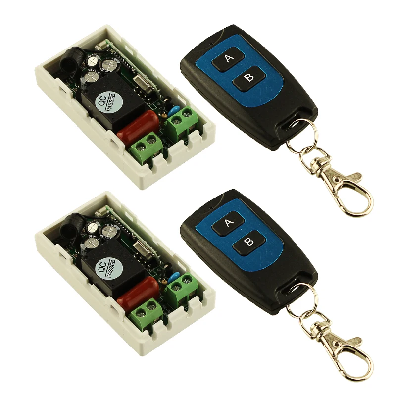 AC220V 1CH Wireless Remote Control Light Switch System Receiver