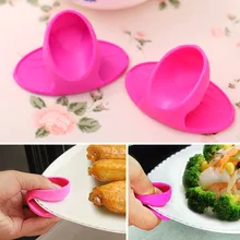 Отличная дешевая бытовая рукавица и прихват для микроволновой печи перчатки для правой руки Прихватки для кухонной духовки случайный цвет