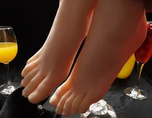 new sexy girls beautiful pussy foot fetish foot toy model produces high arc clone lover doll sex feet