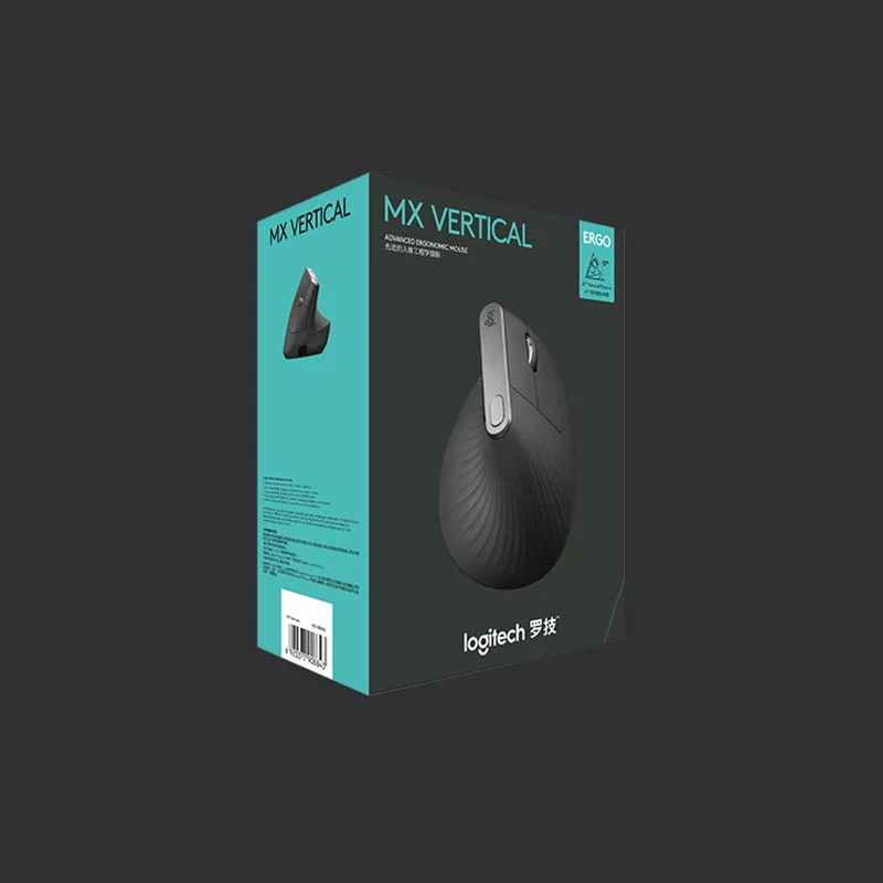 

100% Original Logitech MX Vertical Mouse Ergonomic Laser Bluetooth&Unifying 400-4000DPI Rechargeable Mouse