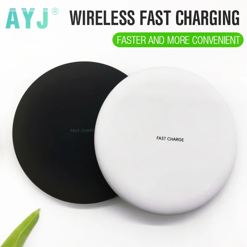 

10W AYJ Qi Wireless Charger For iPhone X 8 plus Samsung s9 Note8 S8 S7 S6 Edge Phone Wireless Charging Desktop Wireless Charger