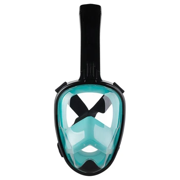 

Diving Mask Dry snorkeling equipment Snorkel Mask Adult Anti-fog swimming goggles full face snorkel