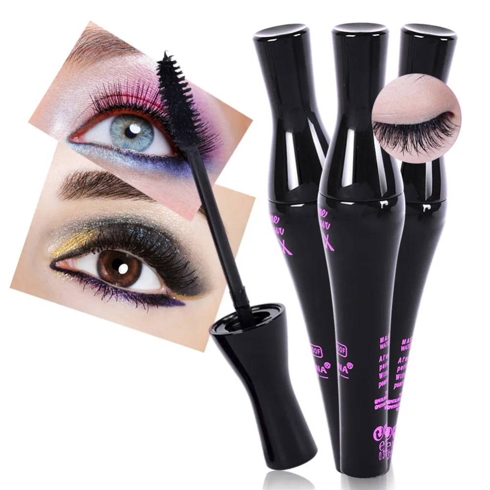 Natural 3D Fiber Waterproof Mascara Eyelash Long Curling Lashes