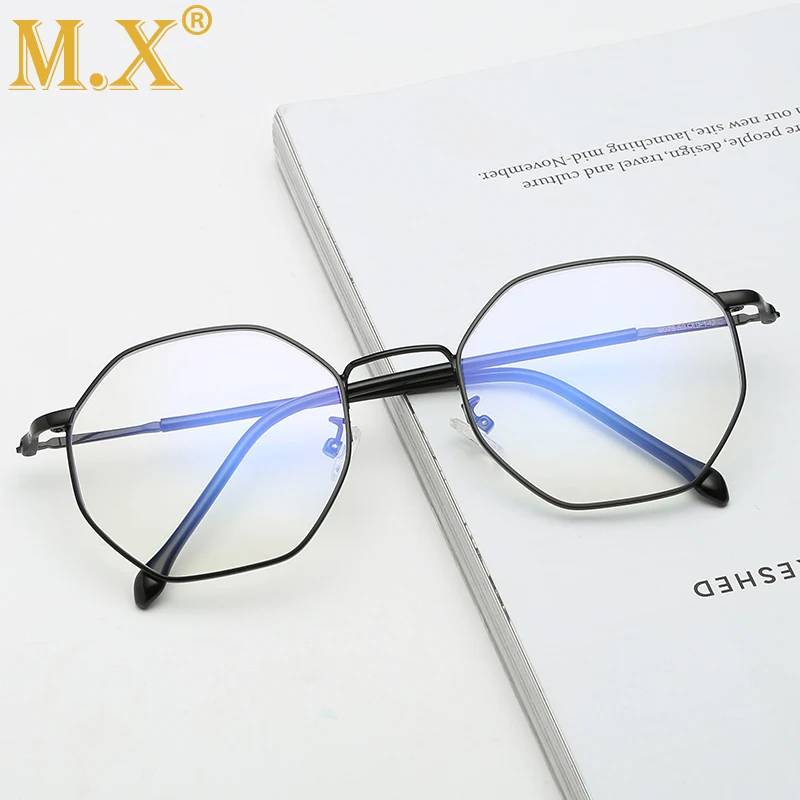 

2019 Anti Blue Light Blocking Glasses Radiation Unisex Polygonal Glasses For Computer Reading Protection Eyeglasses