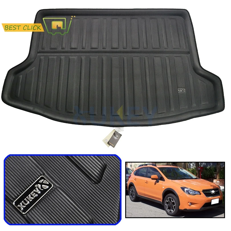 

Tailored Car Rear Boot Liner Trunk Cargo Floor Mat Tray Carpet For Subaru XV Crosstrek Impreza Hatchback Hatch 2012-2017
