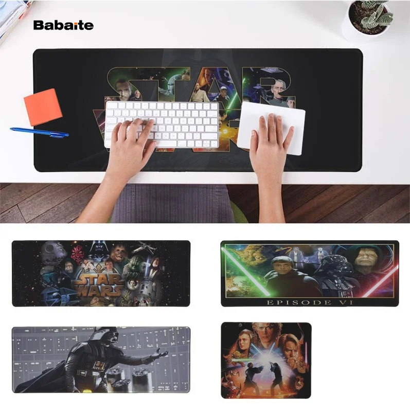 

Babaite Star Wars Office Mice Gamer Soft Mouse Pad Speed/Control Version Large Gaming Mouse Pad