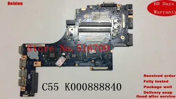 

LA-B412P For TOSHIBA SATELITTE C55 C55-B C55DT-B SERIES i3-3217U MOTHERBOARD K000888840 Tested