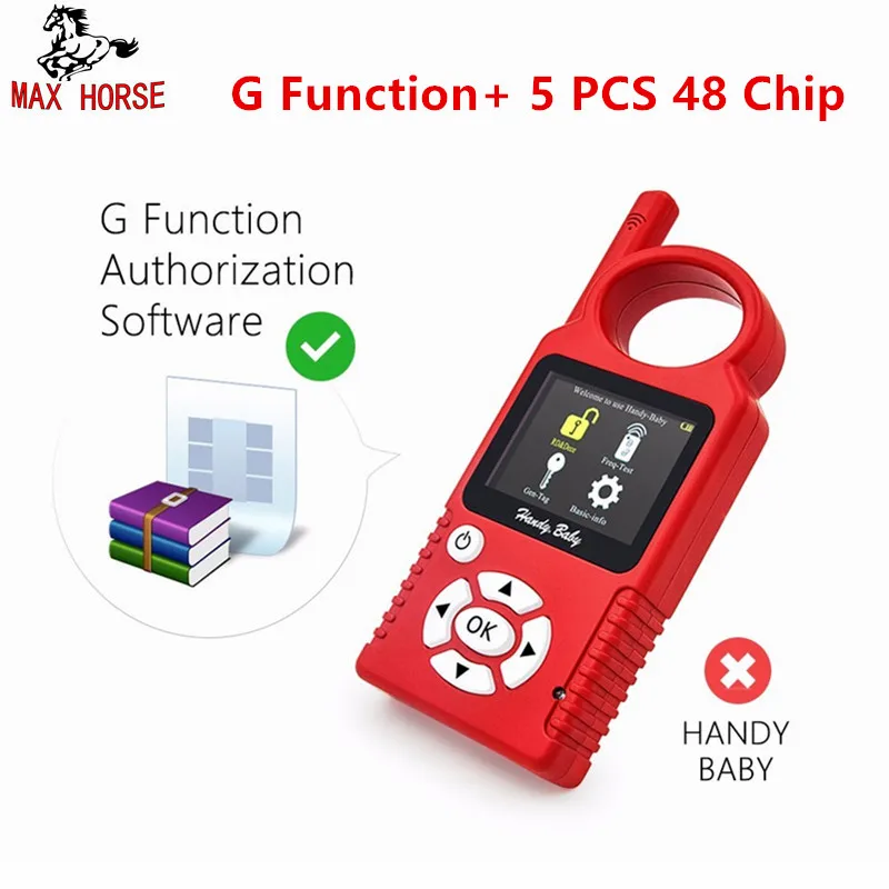 

Hot Sale G Chip Copy Function Authorization Software for JMD Handy Baby CBAY Handy Baby Plus 5 PCS 48 Chip