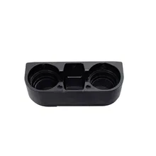 Авто Пластиковый щелевой мусорный бак мини автомобильный мусорный бак инкубатор подставка для напитков черный 19Mar14