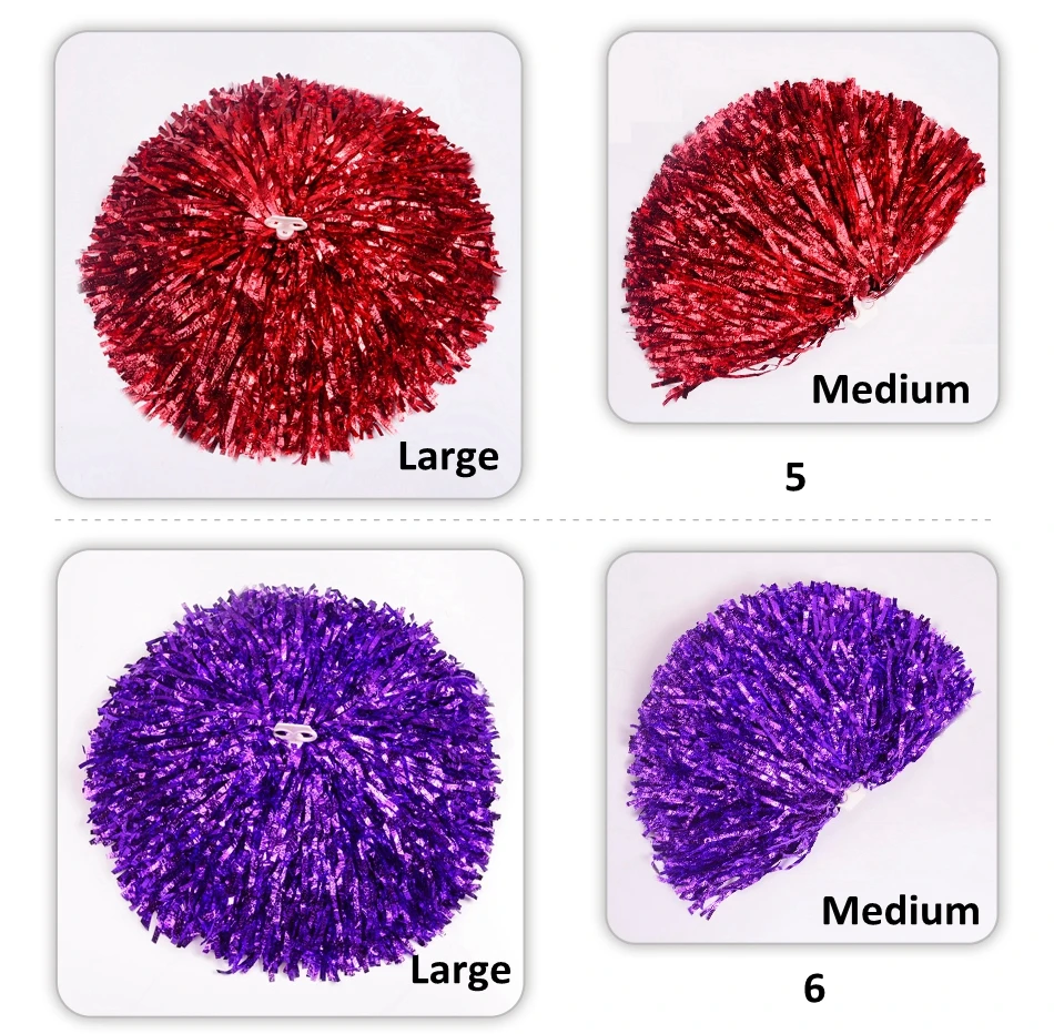 1 قطع الكريات المشجع التشجيع الرقص حزب الهتاف بومس بوم