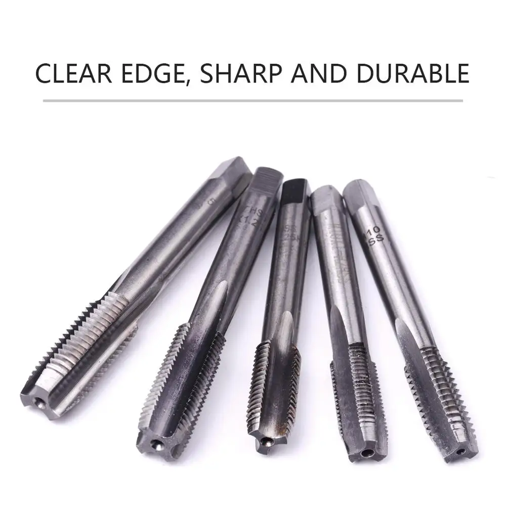 2pcs Metric Right hand Thread Tap Machine Taper M10*1.0+M20*2.0mm Drill