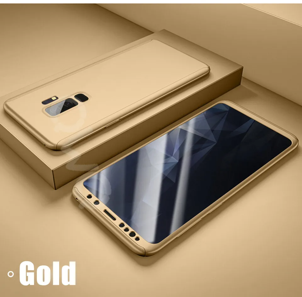 360 Degree Shockproof Case For Samsung Galaxy S9 S8 Plus Phone Cover For Samsung S8 S9 S7 Edge Protection Case Shell 8
