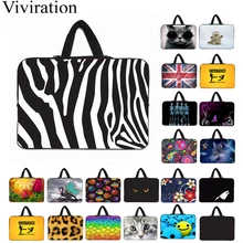 Нейлоновая сумка для ноутбука 1" планшет 10,1 12 13,3 14,1 15,4 15,6 17 тонкий портфель для ноутбука сумки для переноски Чехол унисекс Chromebook и защелкой и с функцией подставки