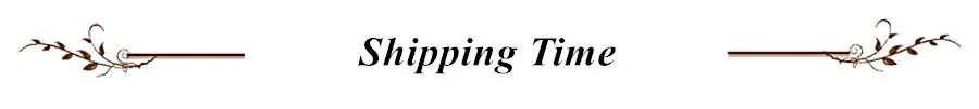 Shipping Time