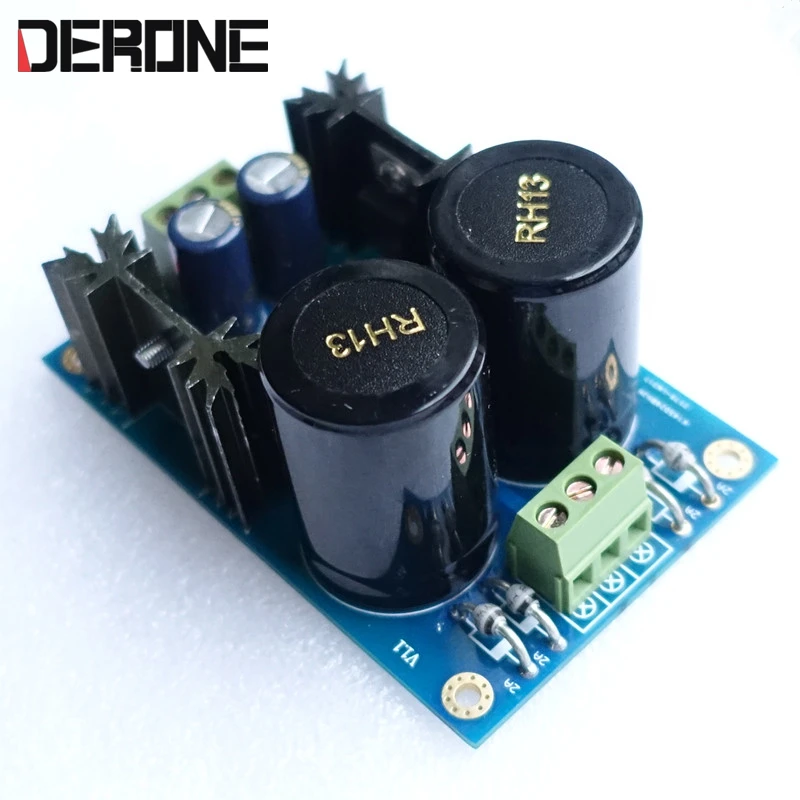 Линейная плата питания LM317/LM337 + TL431 +/ 5 в до 37 1.5A с двойным регулированием