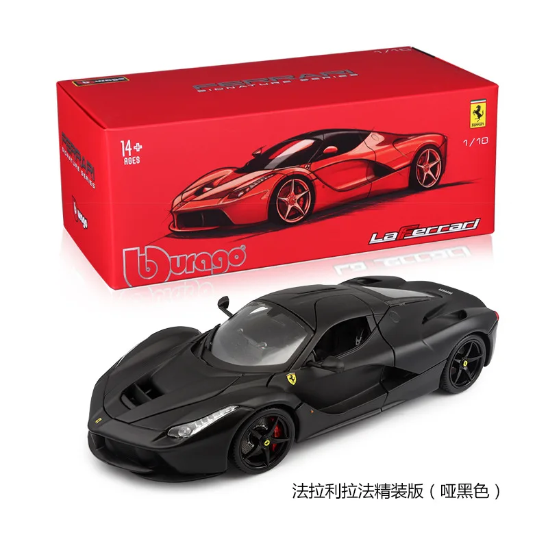 1:18 Масштаб моделирование сплава спортивный автомобиль модель игрушки для Ferrari Fxxk с рулевым колесом управление переднее колесо