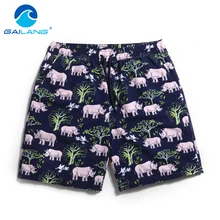 Gailang Brand Quick drying men beach shorts font b Swimwear b font Swimsuits Man boardshorts polyster