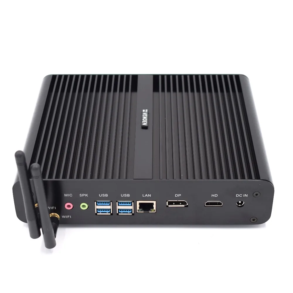 Горячая Распродажа Мини ПК Core i7 7500U Intel NUC Настольный 6th Gen i7 6500U HTPC WIFI HDMI DP Linux, Windows 10 Pro HTPC USFF