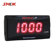 Универсальный мотоцикл инструменты светодиодный цифровой дисплей шестерни Тахометр KOSO для Kymco AK550 BMW R1200GS Adventure LC Xmax 300 MT07