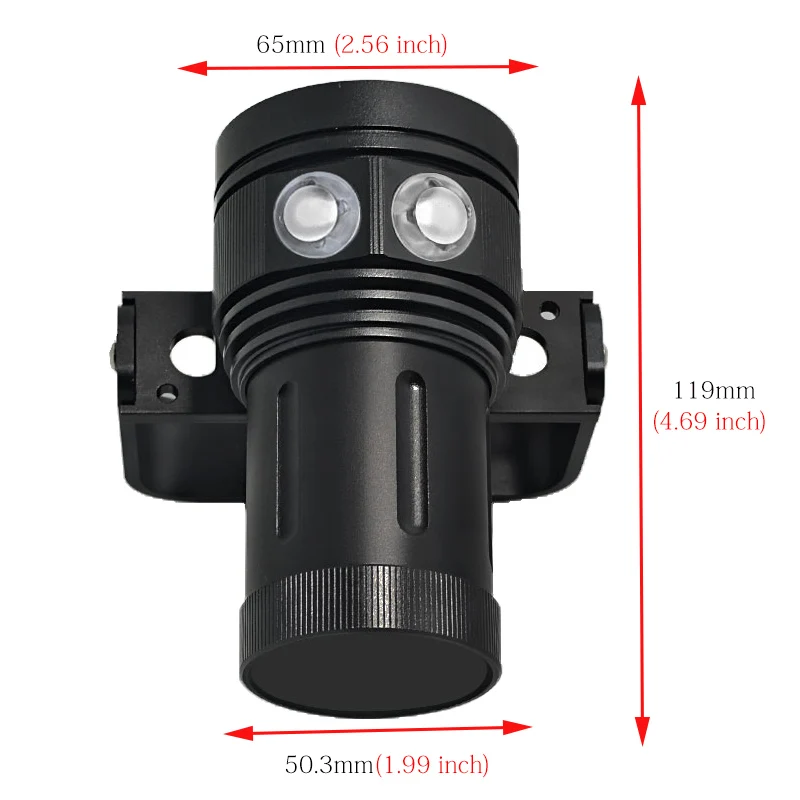 Lanterna de Mergulho l2 + 4 Poderosa r 4 Luz uv Led Tocha Subaquática Fotografia Vídeo Mergulho Lanterna Lâmpada Linterna 30000lm 10 * Xml 21 xml l2 + 4 * r 4