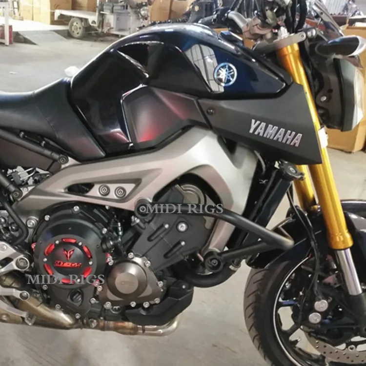 Мотоцикл Крушение Бар для Yamaha MT09 FZ09 2013 рамка защитный кожух двигателя бампер Tracer MT 09 аксессуары Moto