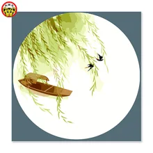 Картина по номерам художественная краска по номеру ива Ласточка лодка нарисованная на холсте цифровая краска ing известные краски ing абстрактная краска ing C