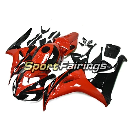 Красные, черные полный комплект обтекателя для Honda CBR1000RR 2006 2007 CBR1000 RR 06 07 ABS пластиковые детали для мотоцикла кузовные обтекатели
