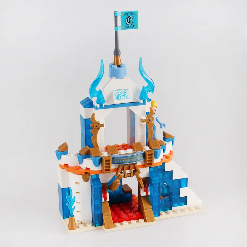 Model Building Blocks Children's diy toys new Frozen Castle blocks early education toy set Toys for children Model Building Blocks Children's diy toys new Frozen Castle blocks early education toy set Toys for children