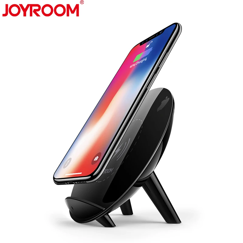 

[QI Certification] JOYROOM Original Qi Wireless Charging Charger Pad Holder For iphone X 8 Samsung Galaxy S6 edge Plus S8