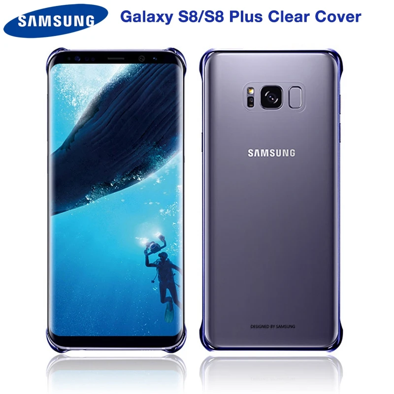 

Samsung Original Transparent Plating Edge TPU Cover Phone Case For Samsung Galaxy S8 S8plus S8 Plus S8+ Protective Phone Cover