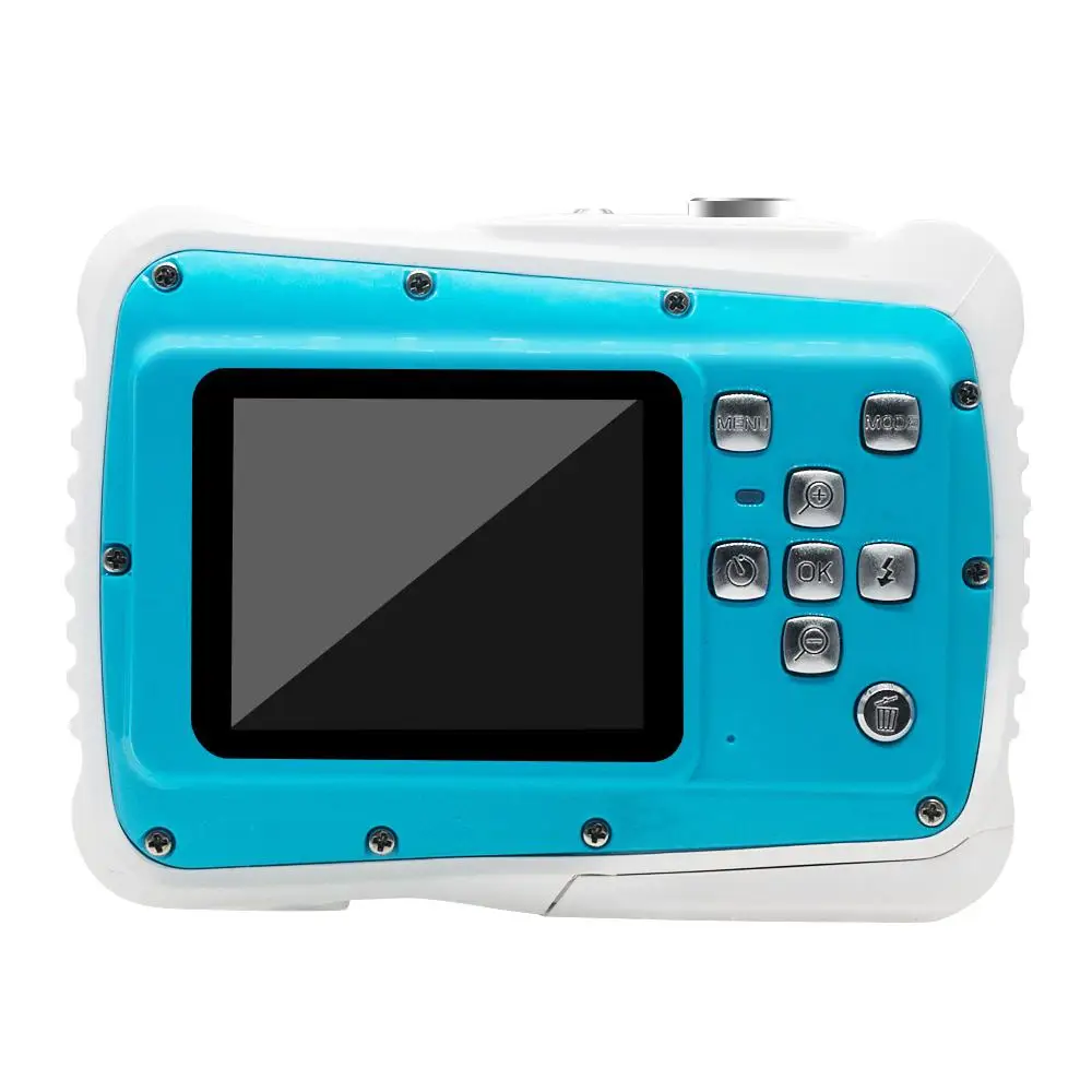 Водонепроницаемая цифровая камера Детская цифровая камера 21MP HD подводная экшн-камера видеокамера 2,0 дюймов ЖК-экран 8X цифровой зум
