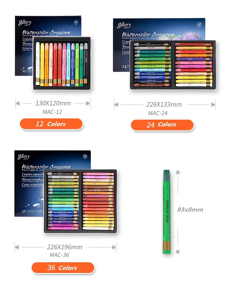 mungyo mac series cores solúveis em suprimentos para desenho de lápis em aquarela