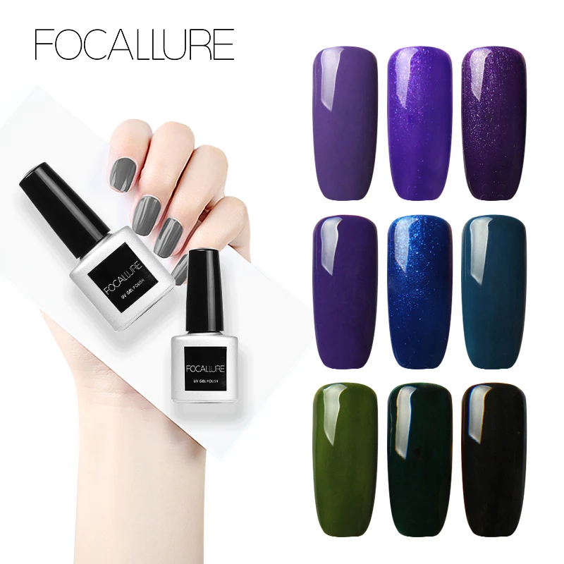 

Focallure 9pcs/set Nail Gel Polish 7ml UV Gel Nail Polish Fashion Nails Art Soak Off Hot Sale Nail Gel