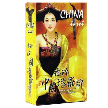

The Der Jen China Tarot Deck Cards read future tarot deck card game board game for women as Christmas gift