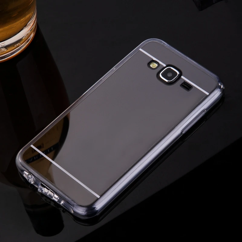 Чехол для телефона s samsung Galaxy J5 зеркальный чехол мягкая Задняя накладка чехла из