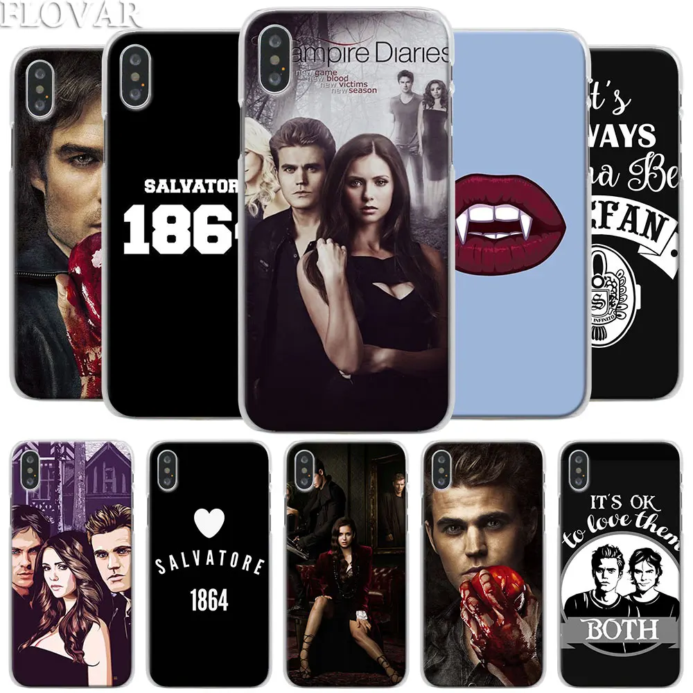 

Vampire Diaries Phone Case for Apple iPhone X XR 7 8 Plus 6 6s Plus XS MAX SE Phone Case Coque