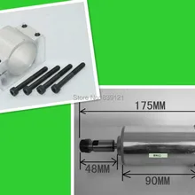 CNC 300 Вт Воздушный шпиндель охлаждения ER11 патрон DC 12-48 CNC 300 Вт шпиндель мотор кронштейн 24 в 36 В для PCB гравировки